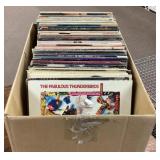 Box of LPs