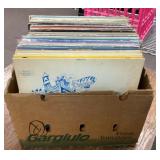 Box of LPs