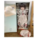 NEW Goebel musical porcelain doll