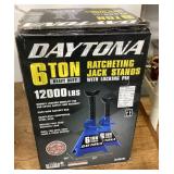 NEW Daytona 6 ton jackstands