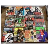 Group of Guitar World magazines