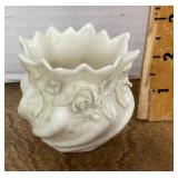 Belleek porcelain container