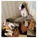 Group of plush animals