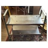 Vintage rollaround TV cart