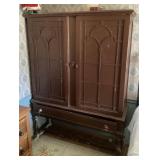 Large painted cabinet