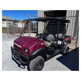 2014 "KAWASAKI" 4WD MODEL 4010 MULE, SERIAL# JK1AFCR13FB523911, RUNS AND OPERATES