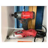 Lot - Craftsman Impact Driver and Hyper Tough Rotary Tool