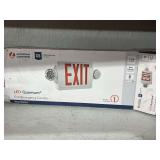 Lithonia Lighting LED Quantum Emergency Exit Sign/Light Combo