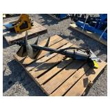 Mini-Excavator Unused Hydraulic Auger Attachment