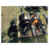 2024 Wolverine Unused ADB-13-1218R Skidsteer Auger Drive and Bit Set