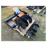 2024 Wolverine Unused ADB-13-1218R Skidsteer Auger Drive and Bit Set