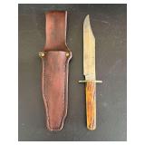 Alfred Williams Sheffield Knife with Leather Sheath