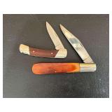 (2) Folding Pocket Knives - Buck Knife and John Primble Knife