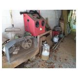 Air Compressor and Sand Blast Cabinet