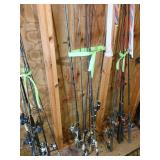 (8) Rods/Reels with rod protectors