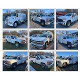 Gas Company Fleet Auction - Service Body Trucks and Pickups