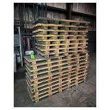 (2) Stacks - HD Wood Pallets