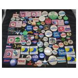 Large collection of vintage buttons and pins