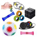 Sensory Fidget Toys Set 7 Pack. Stress Relief