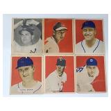 5 1949 & 1948 Bowman baseball cards including