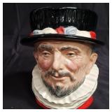 Royal Doulton "Beefeater" Toby jug