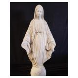 Religious cement figurine