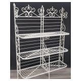 Wrought iron 3-tier bakers rack