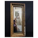 Vintage gilt wood mirror