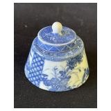 Vintage porcelain inkwell