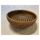 Contemporary hand woven basket