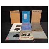 Group of Leica photography manuals