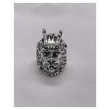 Tibetan dragon style menï¿½s ring