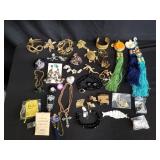 Box of costume jewlery