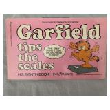 Garfield Tips the Scales book, signed by