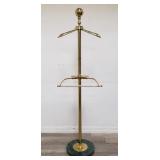 Brass & marble butler valet by Decorative Crafts,