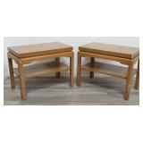 Pair of mid century end tables