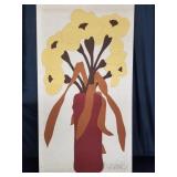 Howard Smith textile print mid century