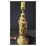 Vintage brass table lamp