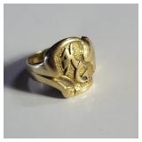 14k yellow gold ring