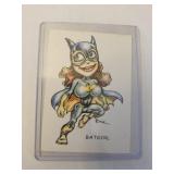 Batgirl trading card by RAK