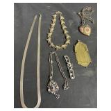 Group of costume jewelry