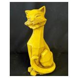 Vintage MCM Universal Statuary ceramic cat