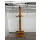 Folding easel 87"h x 22ï¿½w x 14ï¿½l