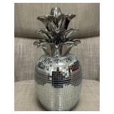 Mirrored tile pineapple figurine