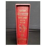 J.R.R Tolkien The Lord of the Rings red leather