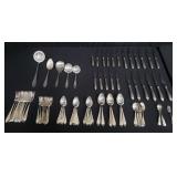 Group of Gero Roestvrij silver plated flatware