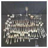 Reed and Barton 90 pc. Silver plated flatware