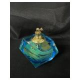 Vintage art glass perfume bottle