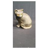 Vintage brass cat