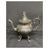 Vintage silver plate teapot